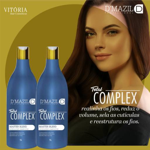 Linha Master Blend por Vitoria Hair Cosméticos 