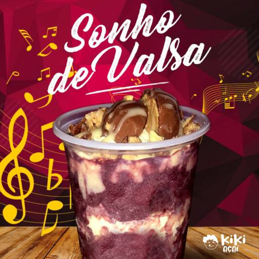 Copo Açaí Creme Sonho de Valsa 700ml - Bauru  em Bauru, SP por Kiki Açaí Bauru