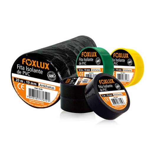 FITA ISOLANTE - FOXLUX  por Enertel Materiais Elétricos