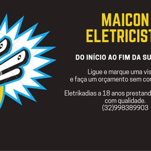 Comprar o produto de Do início ao fim da sua obra  em Eletricistas pela empresa Maicon - Eletricista em Leopoldina, MG por Solutudo