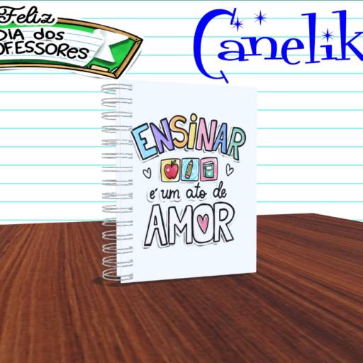 Agendas Personalizadas - Dia dos Professores por Canelika's Canecas Personalizadas