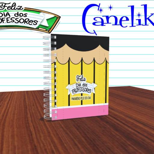 Agendas Personalizadas - Dia dos Professores por Canelika's Canecas Personalizadas