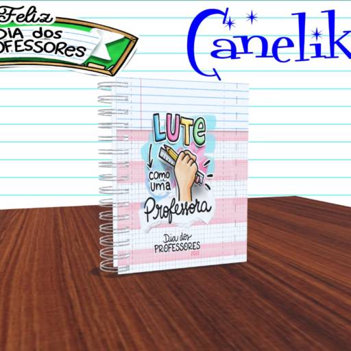 Agendas Personalizadas - Dia dos Professores por Canelika's Canecas Personalizadas