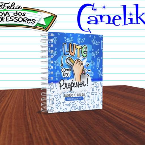 Agendas Personalizadas - Dia dos Professores por Canelika's Canecas Personalizadas