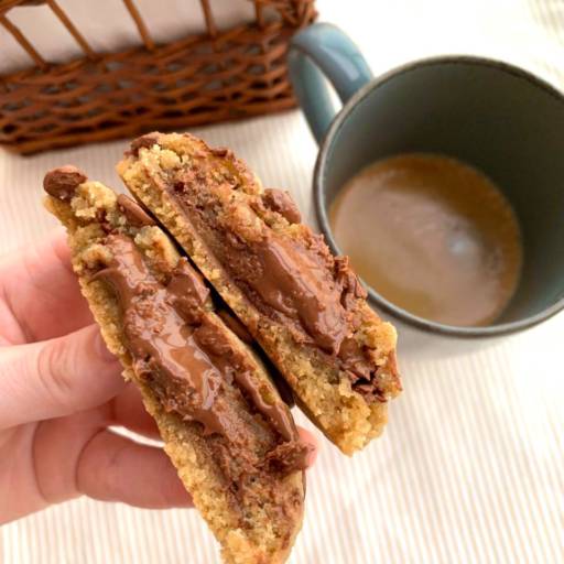 Cookie recheado de Nutella em Bauru  por Cookeria 1001