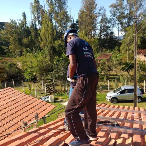 Instalação de Energia Solar Residencial em Piranguinho/MG - Cliente: Claudio Rebello por Solar Tech - Energia Solar