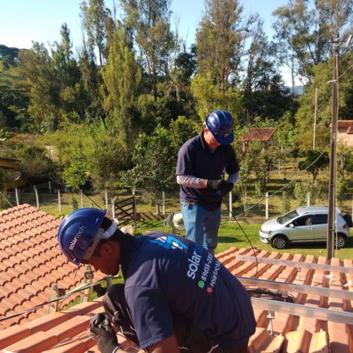 Instalação de Energia Solar Residencial em Piranguinho/MG - Cliente: Claudio Rebello por Solar Tech - Energia Solar