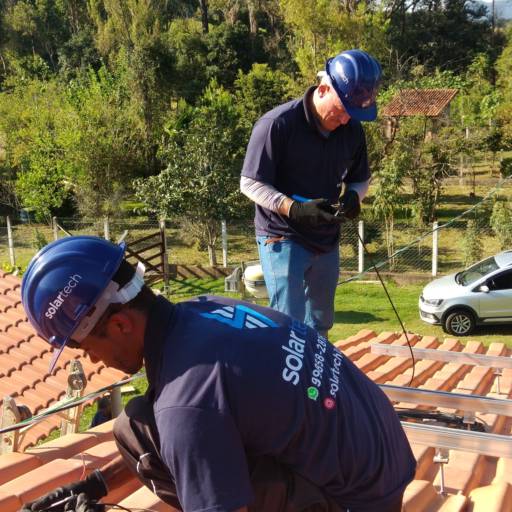 Instalação de Energia Solar Residencial em Piranguinho/MG - Cliente: Claudio Rebello por Solar Tech - Energia Solar