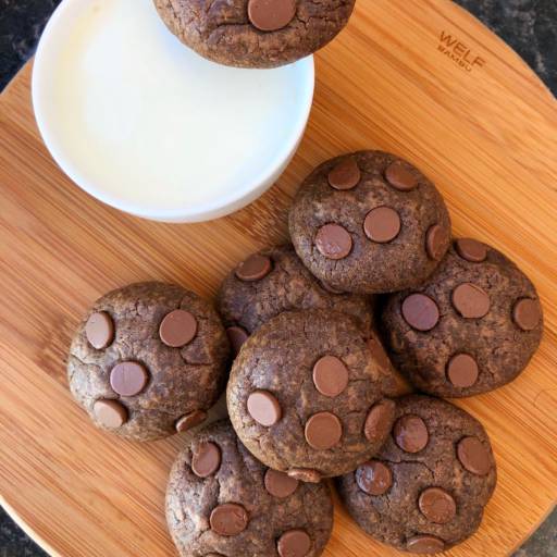 Mini Cookies de Chocolate (8 unidades) por Cookeria 1001