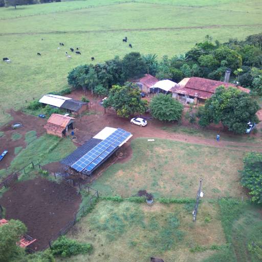 Mais uma obra concluída com sucesso: Instalação de Energia Solar em Zona Rural, localizada em Goiânia por New Solar - Empresa de Energia Solar em Goiânia
