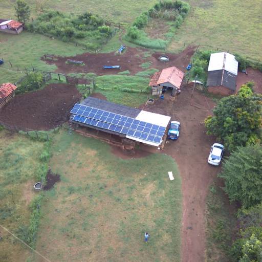 Mais uma obra concluída com sucesso: Instalação de Energia Solar em Zona Rural, localizada em Goiânia por New Solar - Empresa de Energia Solar em Goiânia