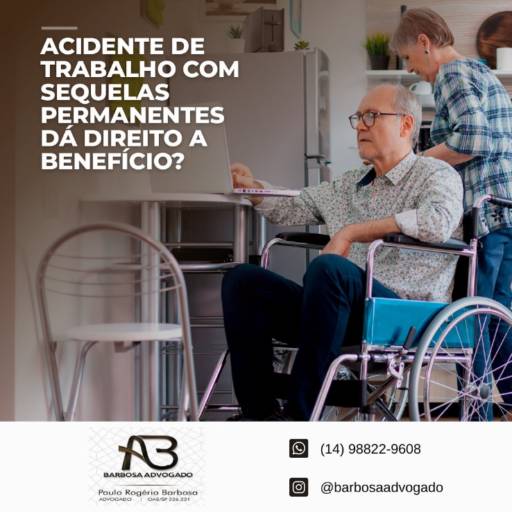Acidente de Trabalho com Sequelas Permanentes dá Direito a Benefício?