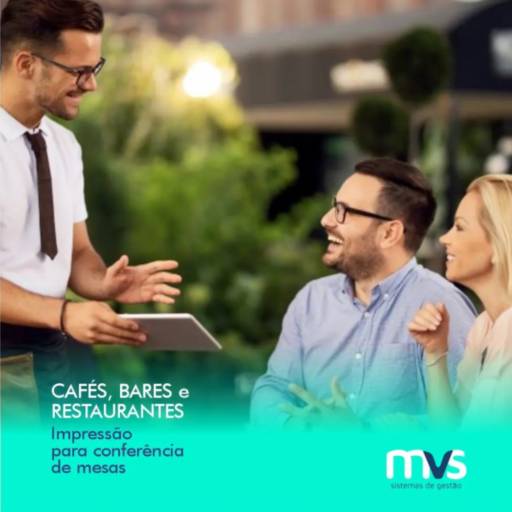Comprar o produto de Cafés, Bares e Restaurantes em Automação comercial - Sistemas pela empresa MVS Tecnologia em Aracaju, SE por Solutudo