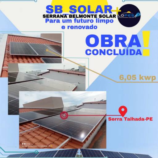 Obra Concluída! Instalação de Energia Solar em Serra Talhada/PE