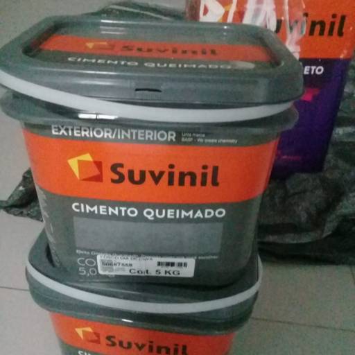 Comprar o produto de Cimento Queimado em Cimento Queimado pela empresa Pinturas Brandão em Jaú, SP por Solutudo