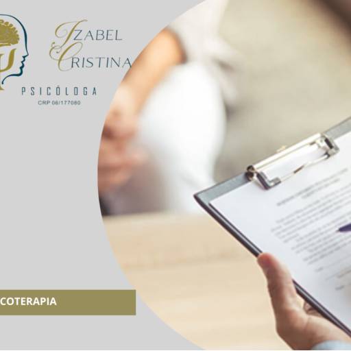 PSICOTERAPIA  por Dra. Izabel Cristina CRM 06/177080 -  Psicologa 