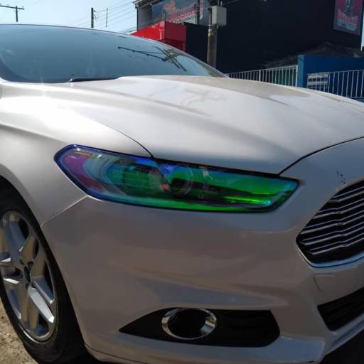 Instalação de Película para Farol por Robsinho Envelopamento & Comunicação Visual Atibaia