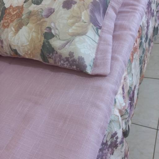 1 Colcha Rosé em Tecido Rústico Leve Matelassé para Cama de Solteiro por Ponto Paris Enxovais