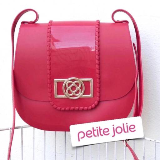 Bolsa Petite Jolie Flap Detalhe Verniz Alça Transversal Saddle Bag Feminina - Vermelho