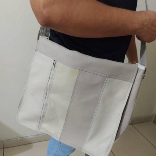 Bolsa transversal de couro legítimo por Maximo's Couro - Cintos, Bolsas e Artigos em Couro