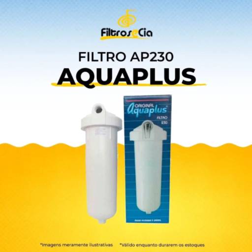 Filtro AP230 Aquaplus - Filtro AP230 em Aracaju por Filtros e Cia