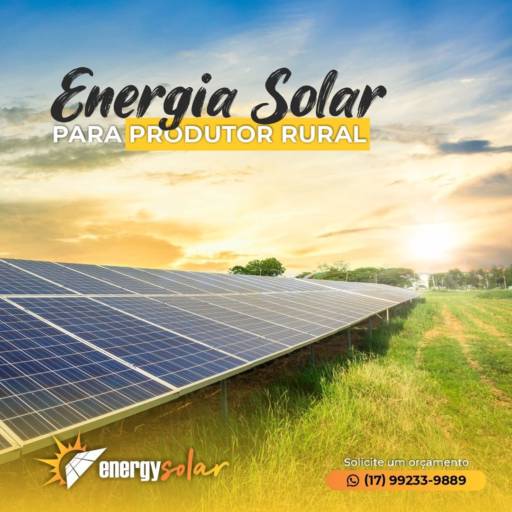 Energia solar para agronegócio por Energy Solar Votu