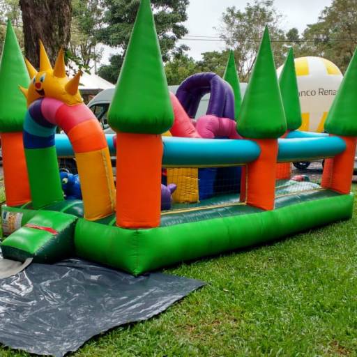 Castelinho Inflavel sol por Circo da Alegria Locação de Brinquedos para Festas