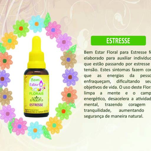 Florais de Bach para estresse