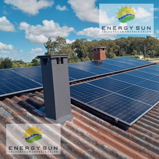 Sistema de Energia Solar instalada em Santa Vitoria do Palmar - Cliente: Sr. Claiton Martinez por Energy Sun Soluções em Energia Solar