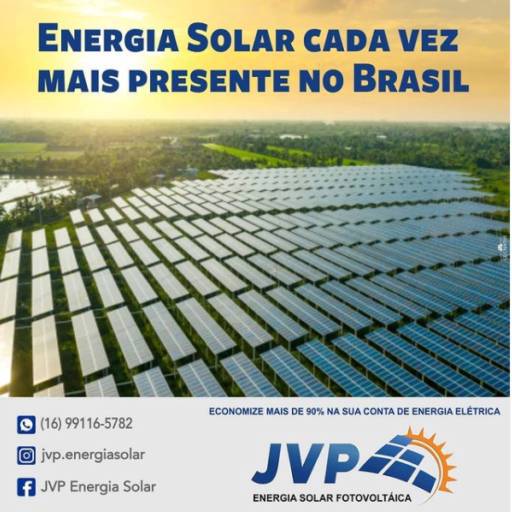 Projeto de Sistema Fotovoltaico por JVP Energia Solar Fotovoltaica Araraquara