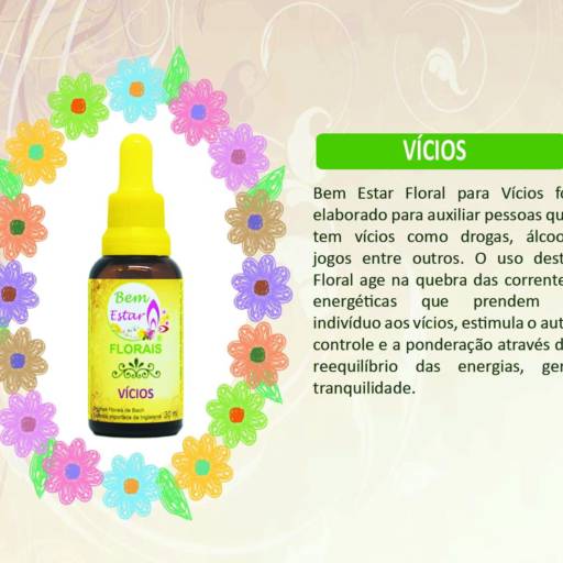 Florais de Bach para Vícios