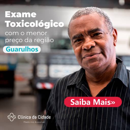 Comprar o produto de Exame toxicológico em Exames  pela empresa Clínica da Cidade Medicina Acessível em Guarulhos, SP por Solutudo