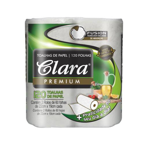 PAPEL TOALHA COZINHA CLARA PREMIUM  em Foz do Iguaçu, PR por EmbalaFoz