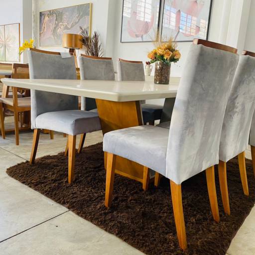  Mesa com 6 lugares por Di Fábrica Goiânia