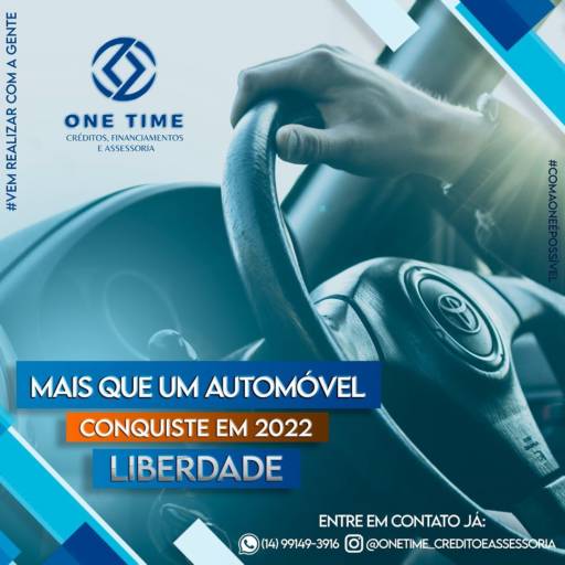 Comprar o produto de Automóveis em Cooperativas de Créditos pela empresa One Time Credito e Assessoria em Avaré, SP por Solutudo