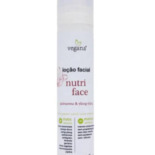 Loção Facial Nutri Face Vegana 50ml - WNF por Farmácia e Manipulação Floreasca