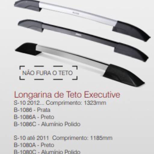 Longarina de Teto Executive 