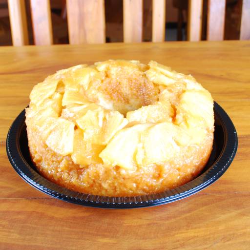 Bolo de Abacaxi com Calda por Fazenda do Bolo
