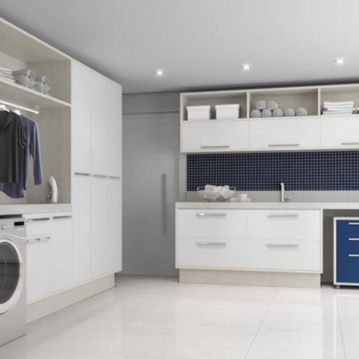 Área de serviço  por Felicios Moveis Planejados