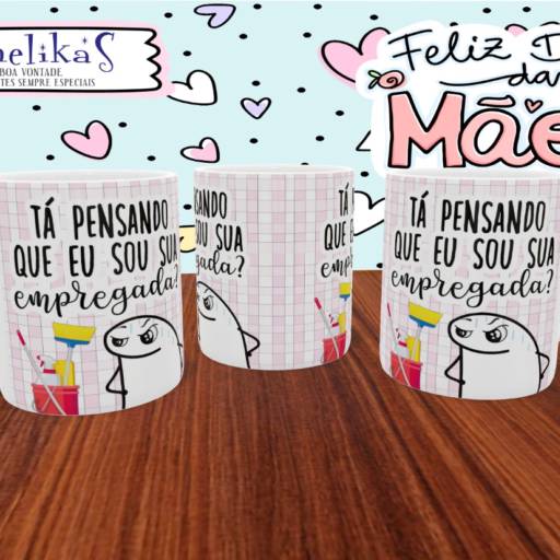 Canecas Personalizadas de Dia das Mães por Canelika's Canecas Personalizadas