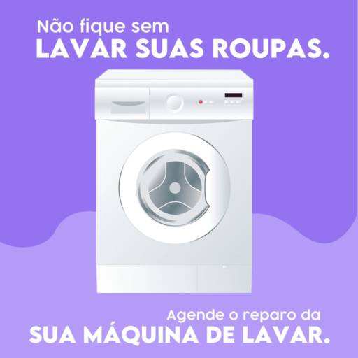 Agende já o reparo da sua máquina de lavar! por JG Peças, Consertos e Manutenção de Geladeiras e Máquina de Lavar 