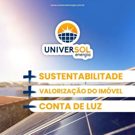 Comprar o produto de Especialista em Energia Solar em Energia Solar pela empresa Universol Energia em Pirapora, MG por Solutudo