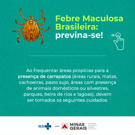 Você conhece os sintomas da Febre Maculosa Brasileira?