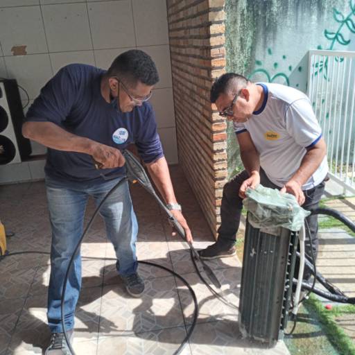Higienização de Ar Condicionado realizado em Iparana - Caucaia, CE por Mult-ar Solar