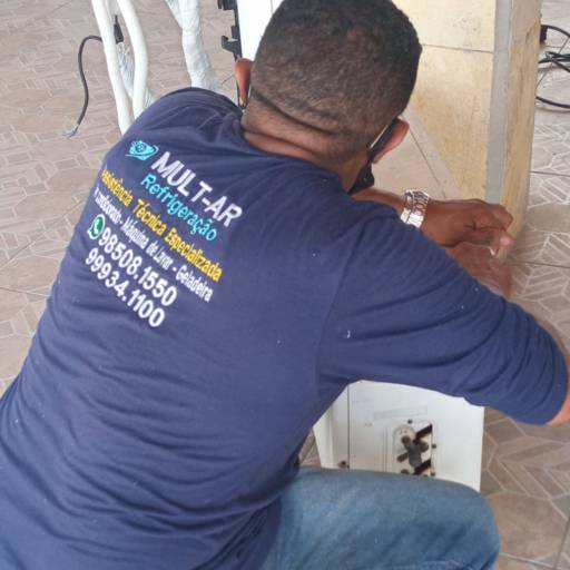 Higienização de Ar Condicionado realizado em Iparana - Caucaia, CE por Mult-ar Solar