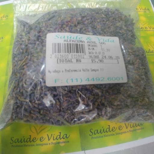 Alfazena azul por Saúde e Vida