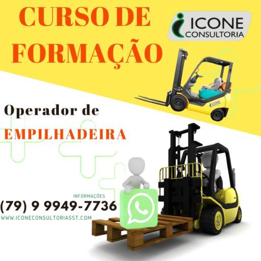 Comprar o produto de Curso Operador de Empilhadeira em Cursos pela empresa Ícone Consultoria em Aracaju, SE por Solutudo