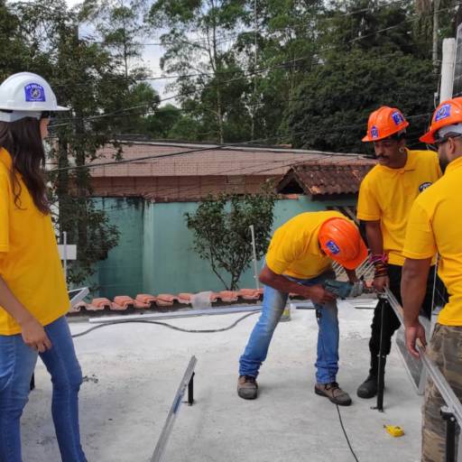 Instalação de Sistema Solar em Chácara realizada em Suzano por AS Solar Import - Energia Solar