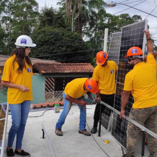 Instalação de Sistema Solar em Chácara realizada em Suzano por AS Solar Import - Energia Solar