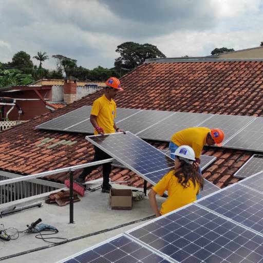 Instalação de Sistema Solar em Chácara realizada em Suzano por AS Solar Import - Energia Solar